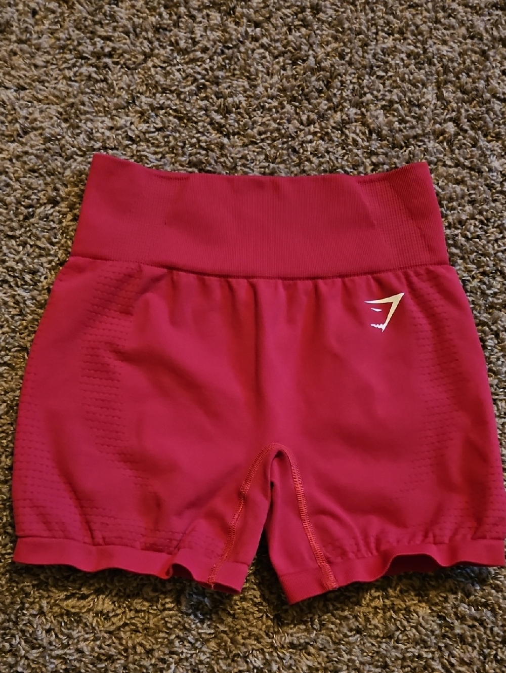 Gymshark Women's Seamless High-Waist Hot Pink Bike Shorts
